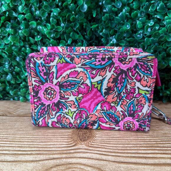 Vera Bradley RFID Wallet in "Sunburst Floral" Pattern Womens Gift - Picture 9 of 9